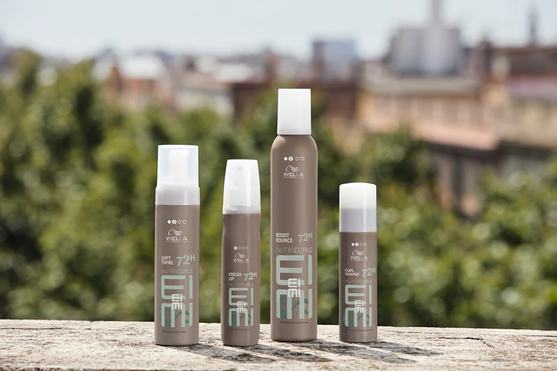 Wella Professionals Eimi Nutricurls Boost Bounce Mousse para Cabelos Cacheados