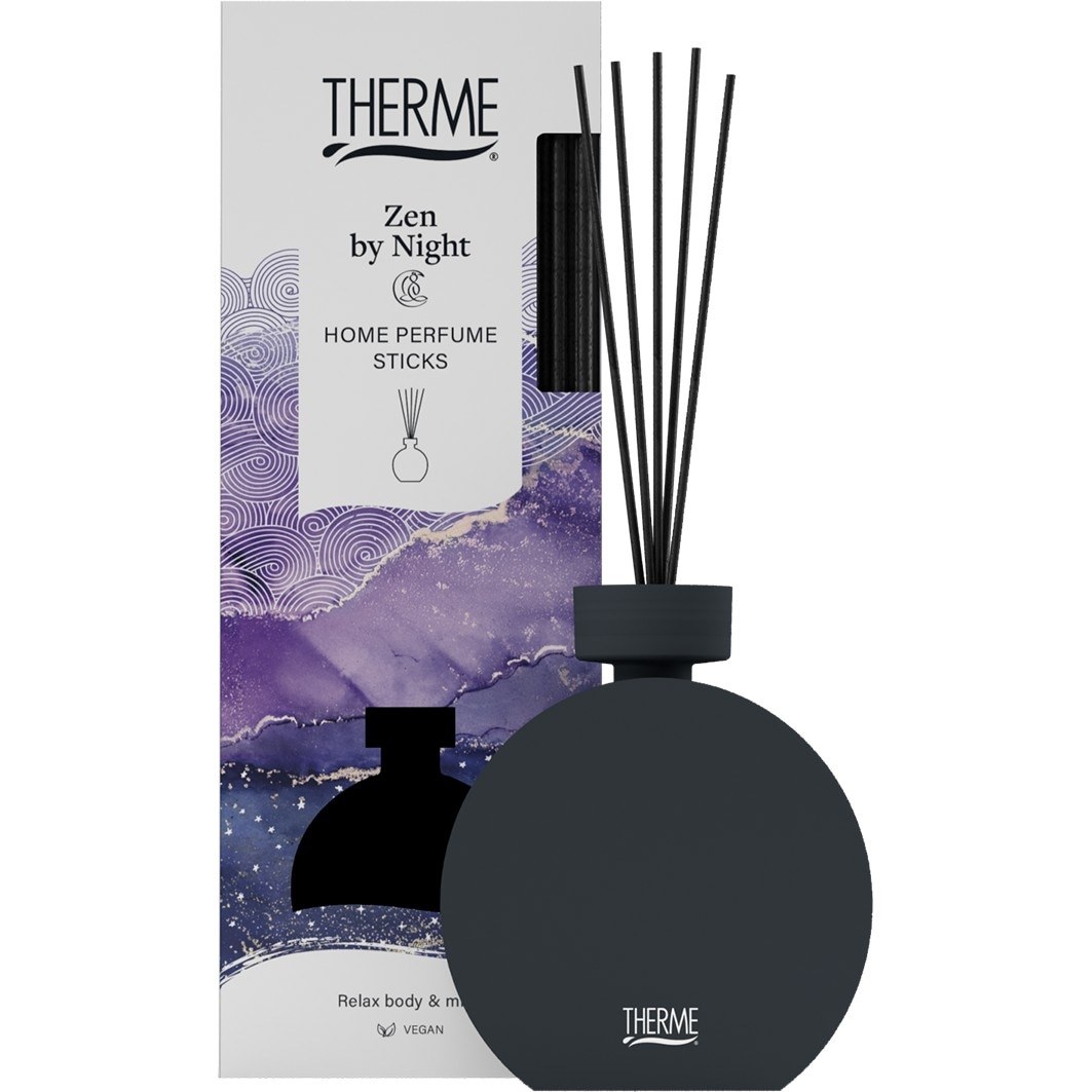 THERME Zen By Night miris za sobu – difuzor s trsicama za dom – 150 ml – ponovno pakiranje