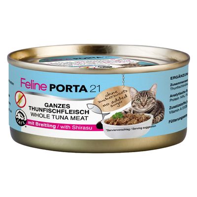 Hrană pentru pisici Porta 21 - 156g
