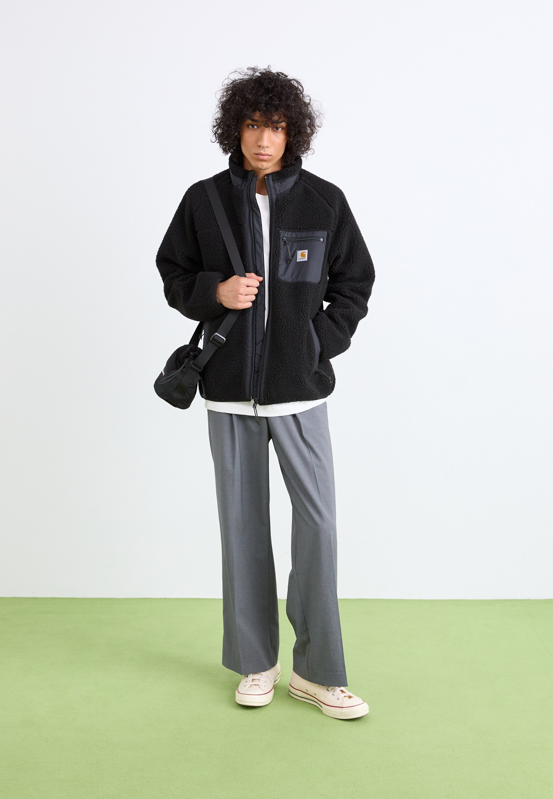 Giacca invernale Carhartt WIP PRENTIS LINER - nera
