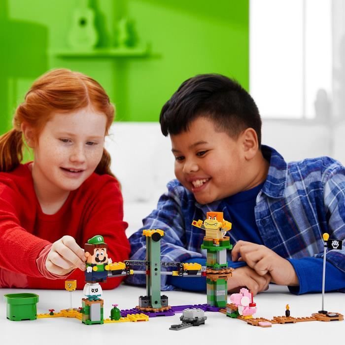 LEGO® 71387 Super Mario Pack de Démarrage Les Aventures de Luigi, Jeu Interactif de Construction