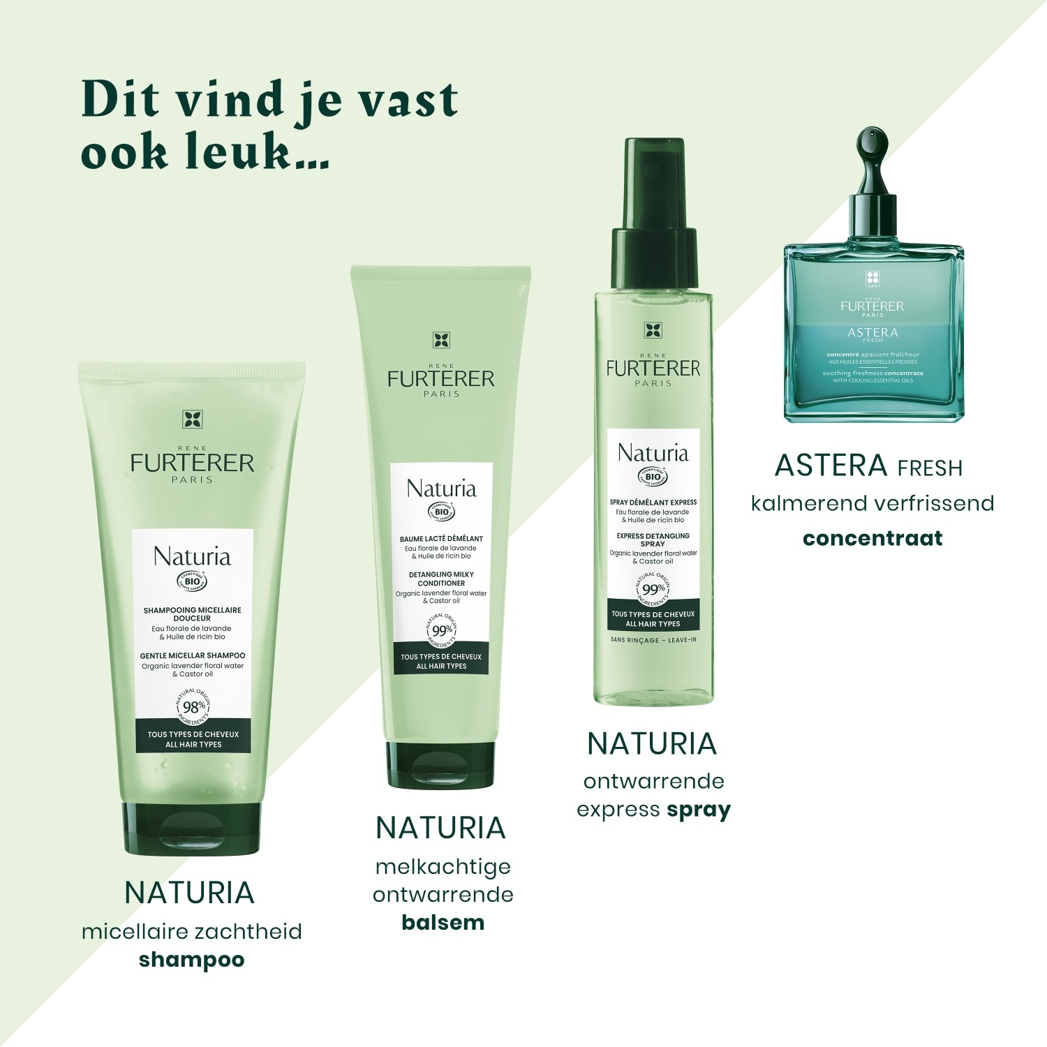 René Furterer suhi šampon Naturia nevidni suhi šampon - 75 ml