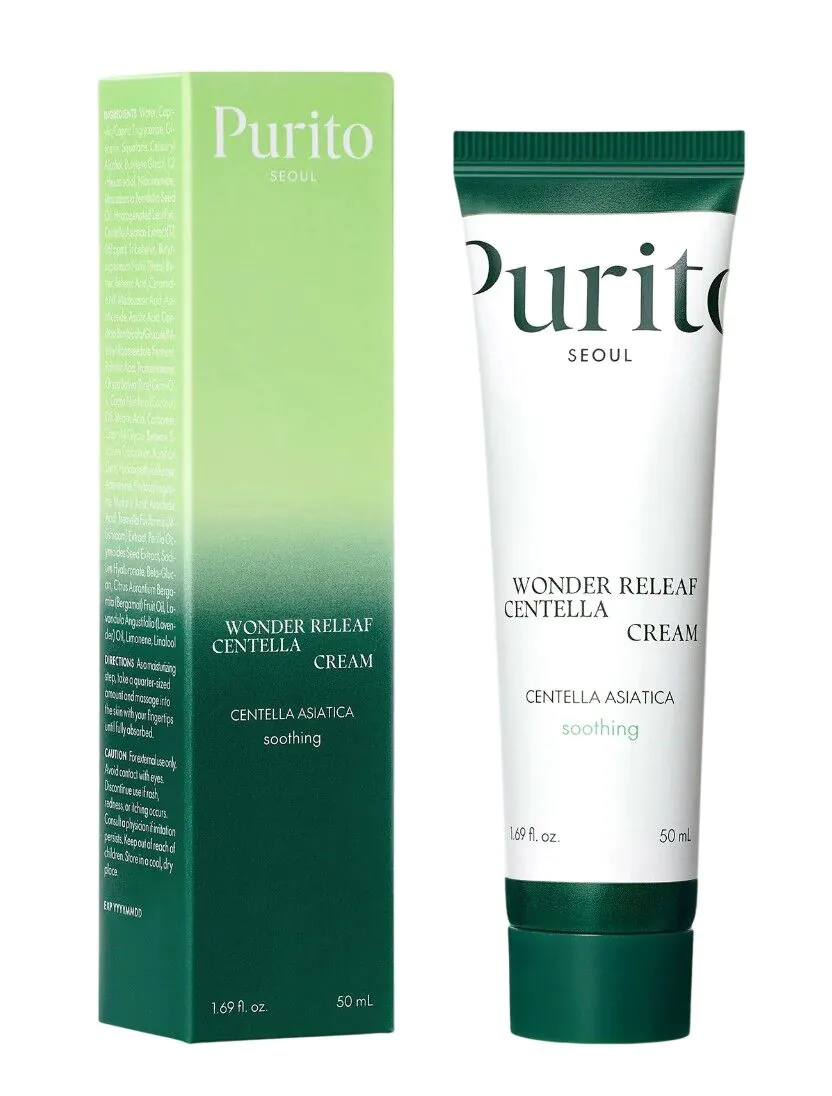 Purito Centella Green Level Regenerujący krem na bazie wąkroty azjatyckiej
