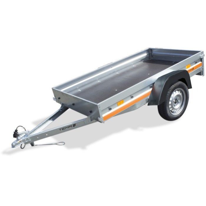 Kipper - TEMA - ECO2012 - 205 x 125 cm - GVWR 500 kg - Gegalvaniseerd staal