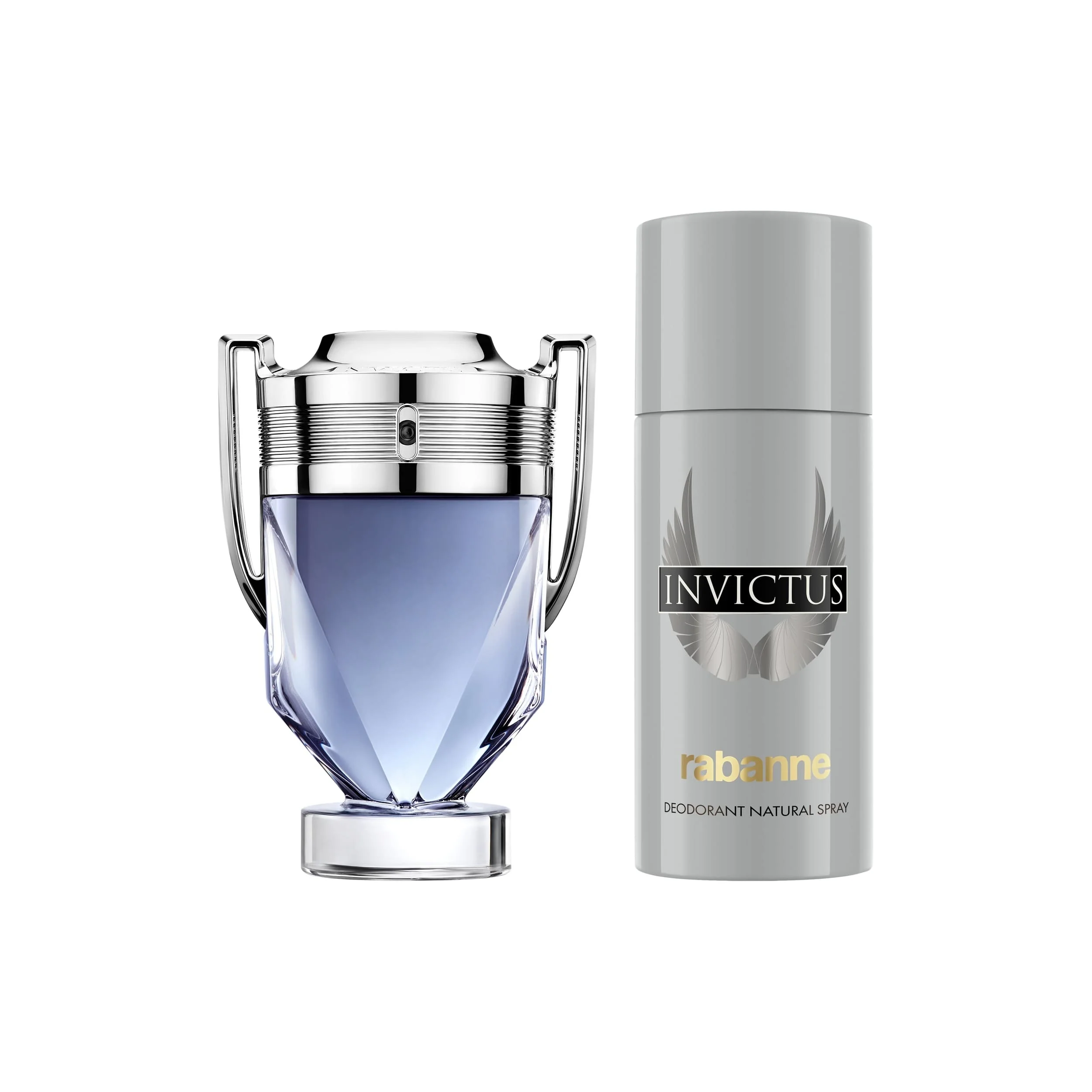 Invictus Cofanetto Invictus Eau de Toilette + Deodorant Spray - Cofanetto Profumo Uomo, Eau de Toilette, Deodorante Spray