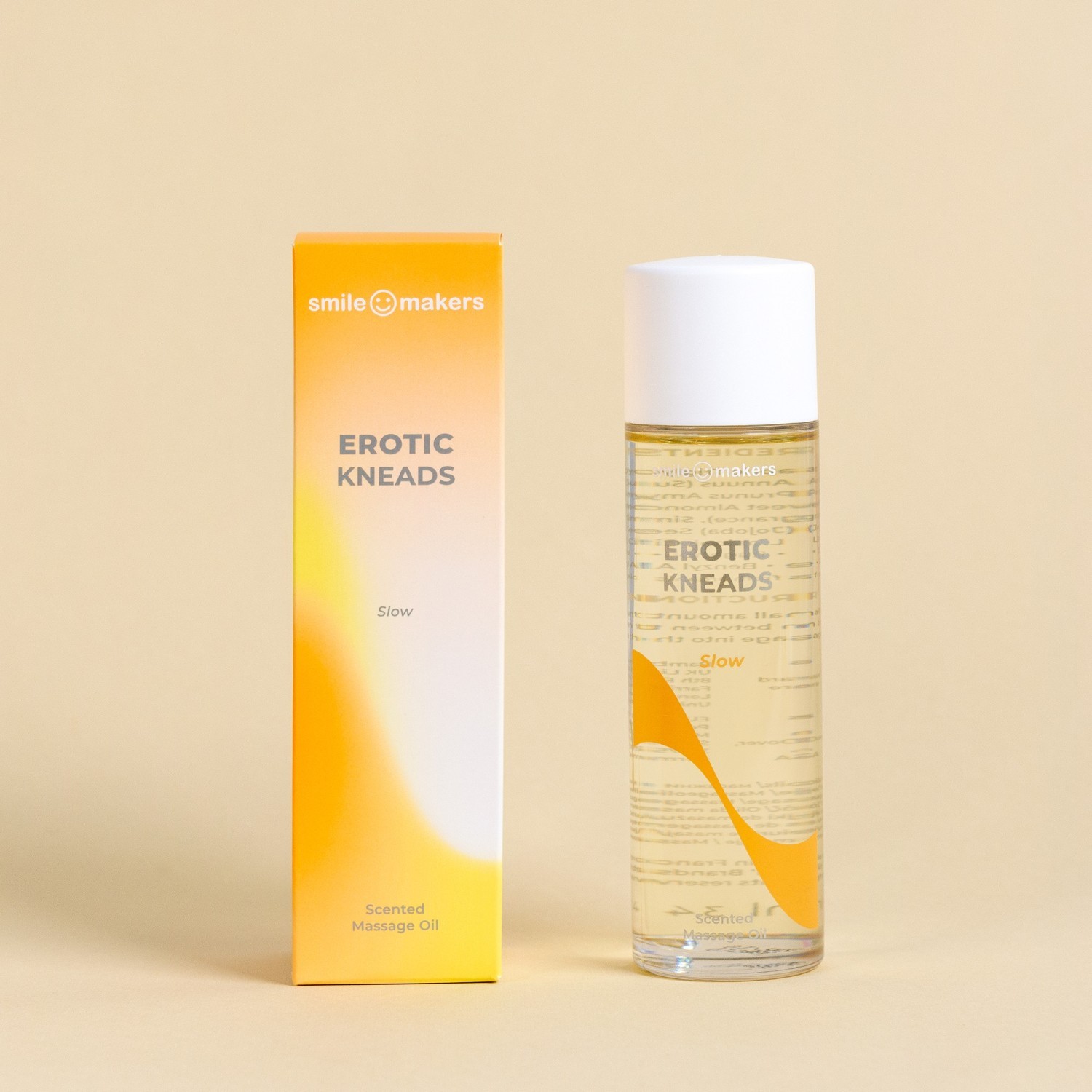 Smile Makers ķermeņa eļļa erotiskā masāžas eļļa lēnai mīcīšanai - 100 ml