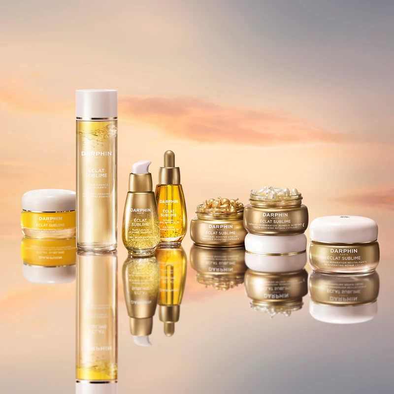 Darphin Éclat Sublime Dual Replenishment Treatment gezichtsessence voor een stralende en gladde huid.