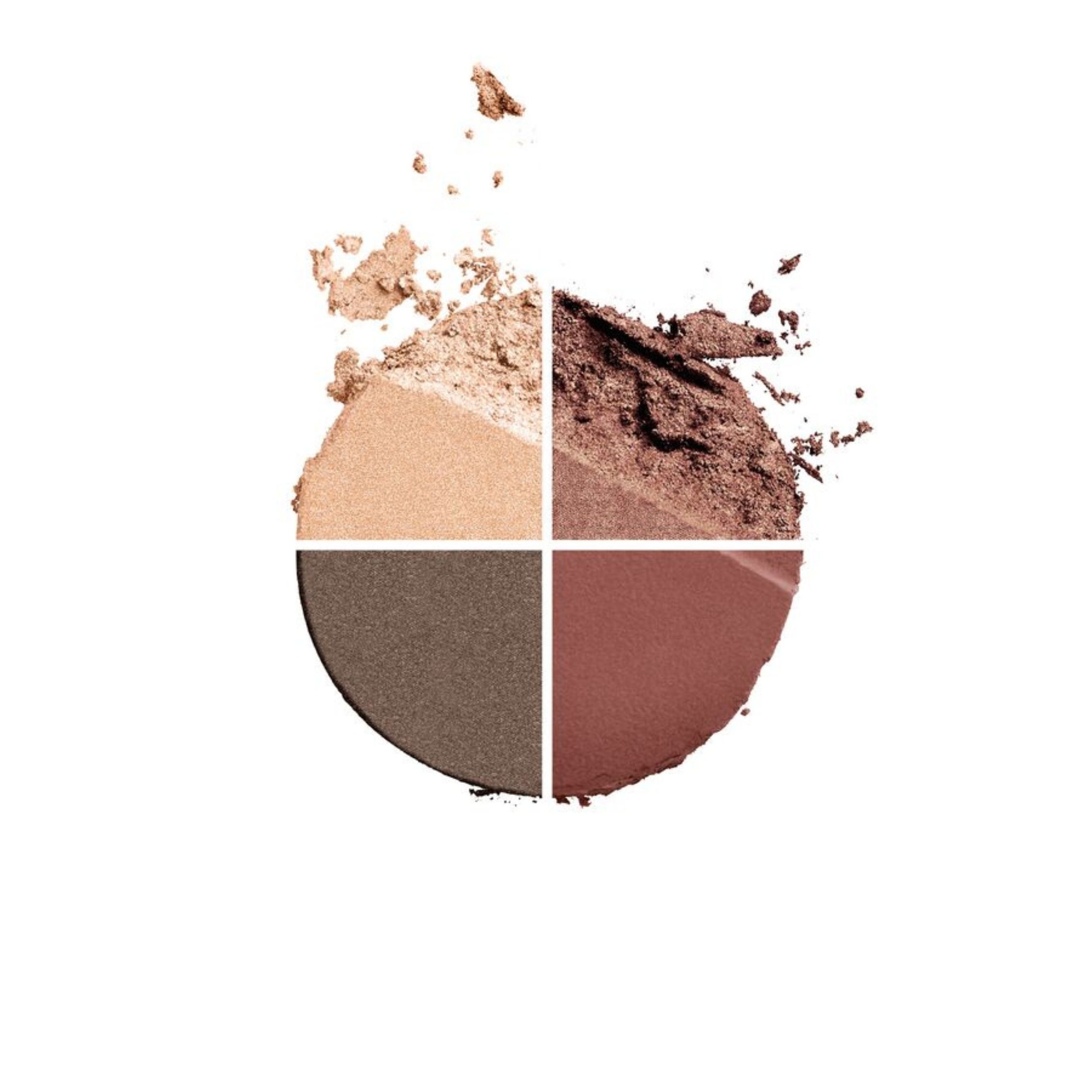 Ombre 4 Couleurs acu ēnu palete Greznas acu ēnas