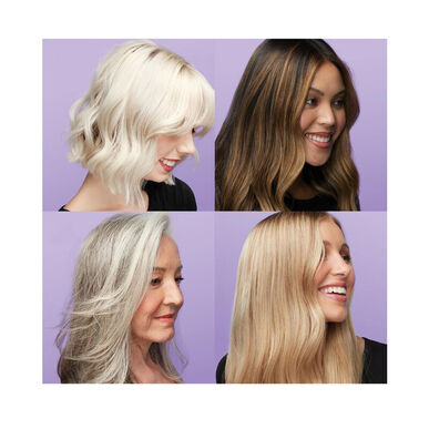 „Olaplex Blonde Enhancer“ tonizuojamasis šampūnas Nr. 4P, spalvą apsaugantis šampūnas, neutralizuojantis geltonus atspalvius, 1000 ml, 1000 ml
