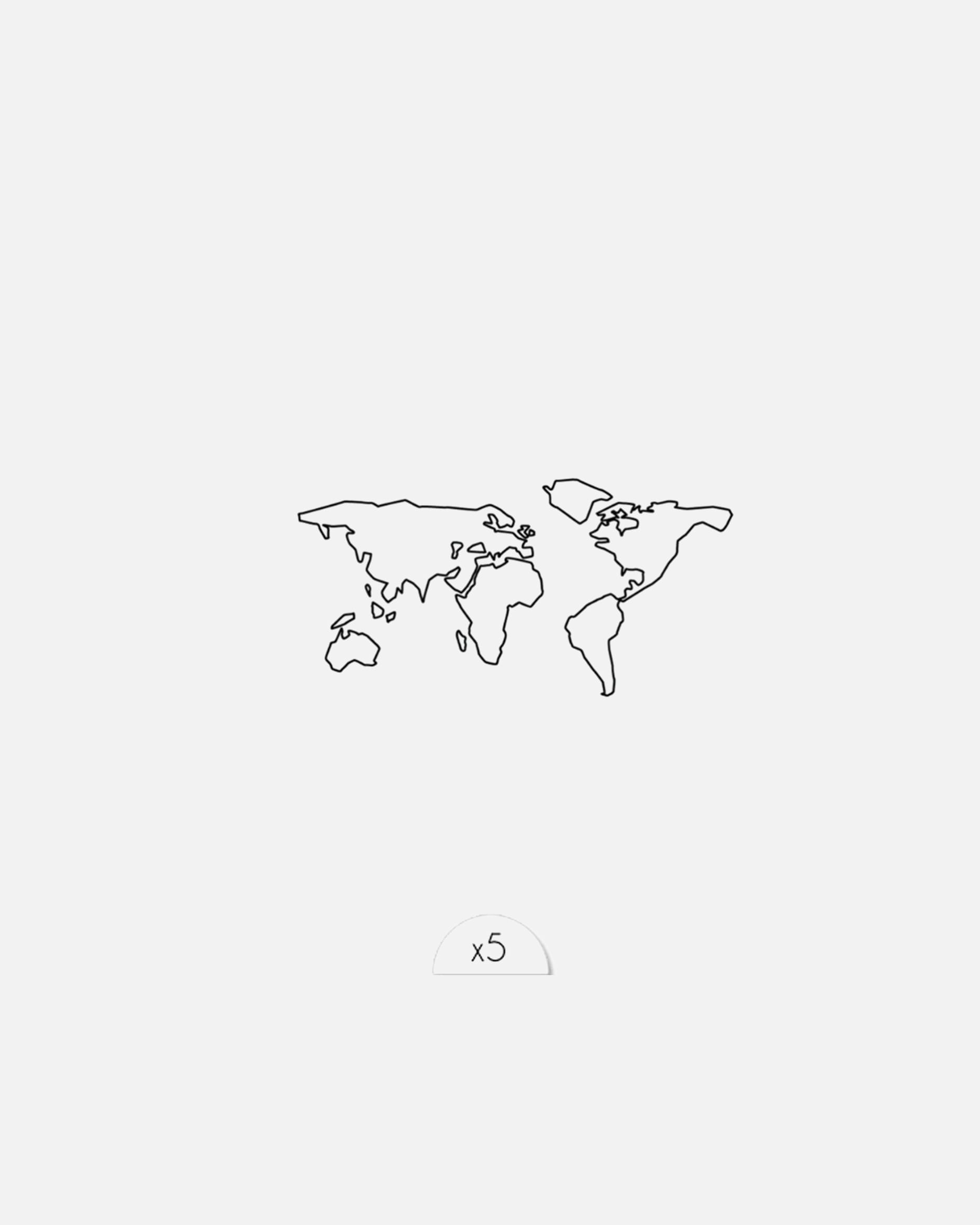 Sioou Carte du monde