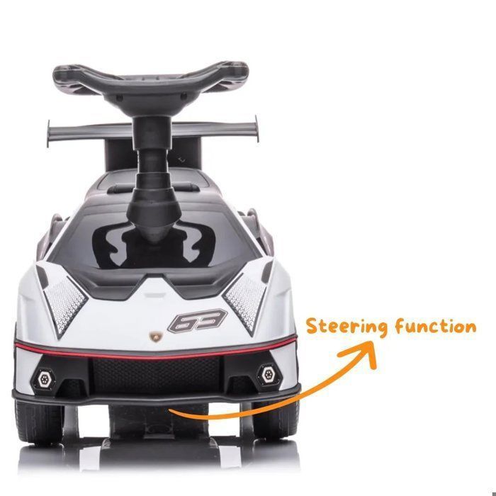 Coche eléctrico infantil Lamborghini Essenza SCV12 - Blanco - De 1 a 3 años - Producto con licencia oficial - Claxon - Peso máximo: 25 kg
