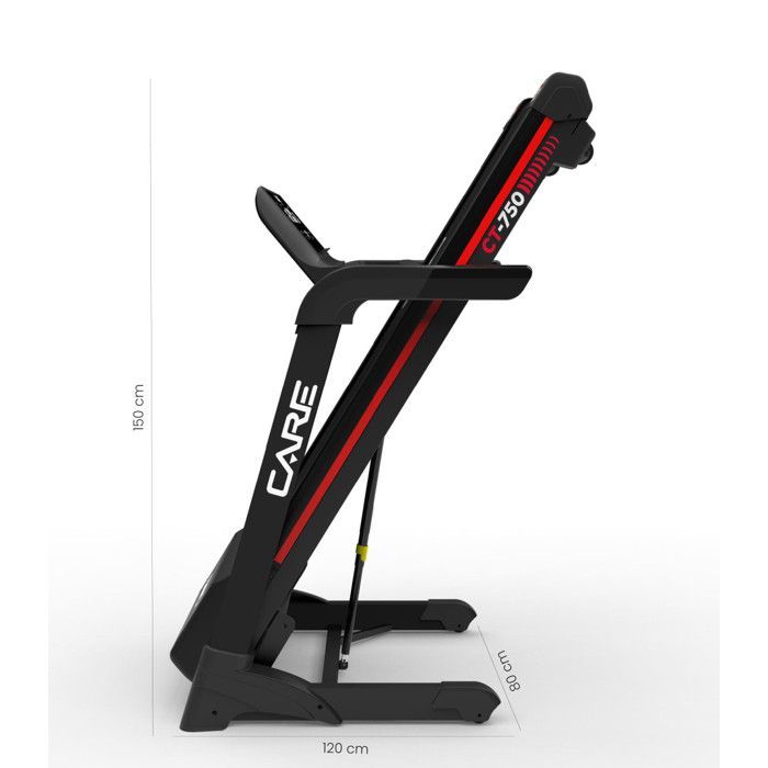 Tapis de course connecté - 20km/h - CARE - CT-750 - KINOMAP