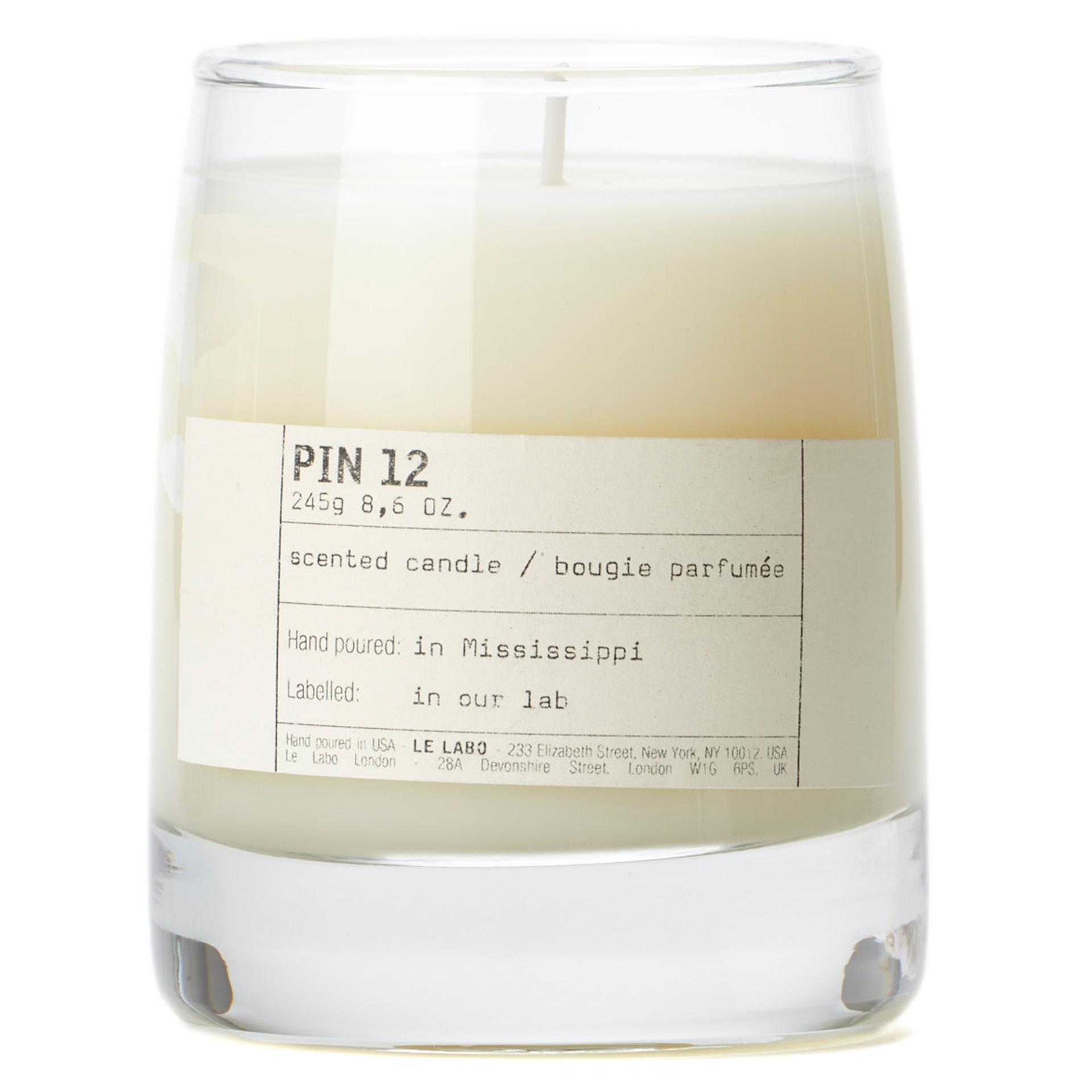 Pin 12 - Klasična svijeća 245 g - Le Labo