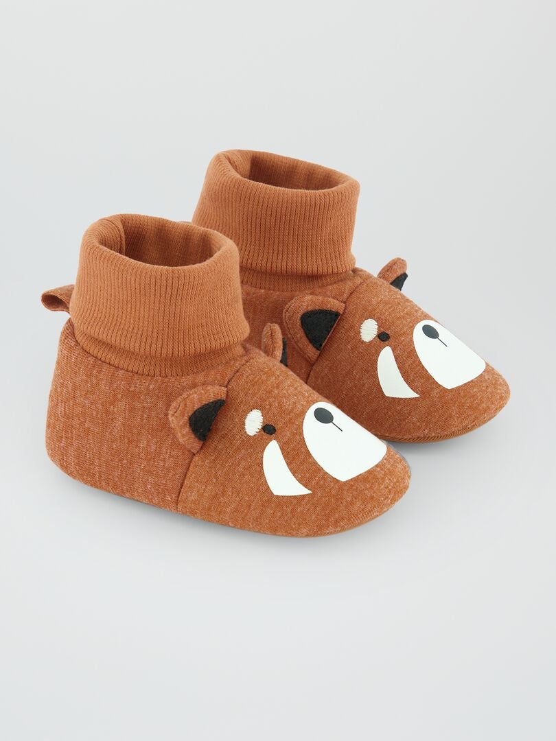 'Rode Panda' slippers - BRUIN