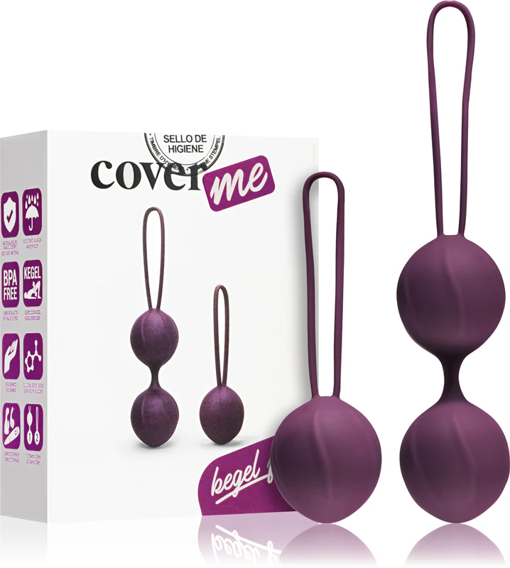 Kit de Kegel CoverMe com bolas de gueixa