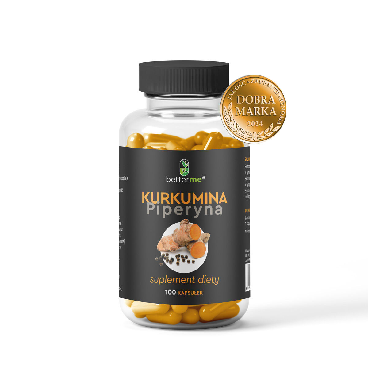 Curcumina e Piperina BetterMe