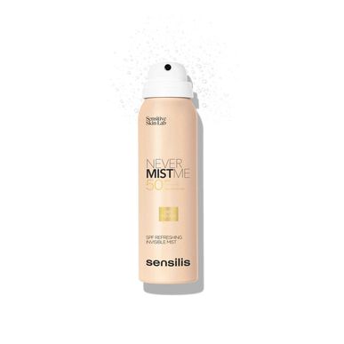 Sensilis Never Mist Me SPF 50 Refreshing Invisible Sunscreen Setting Mist Makeup 100 ml