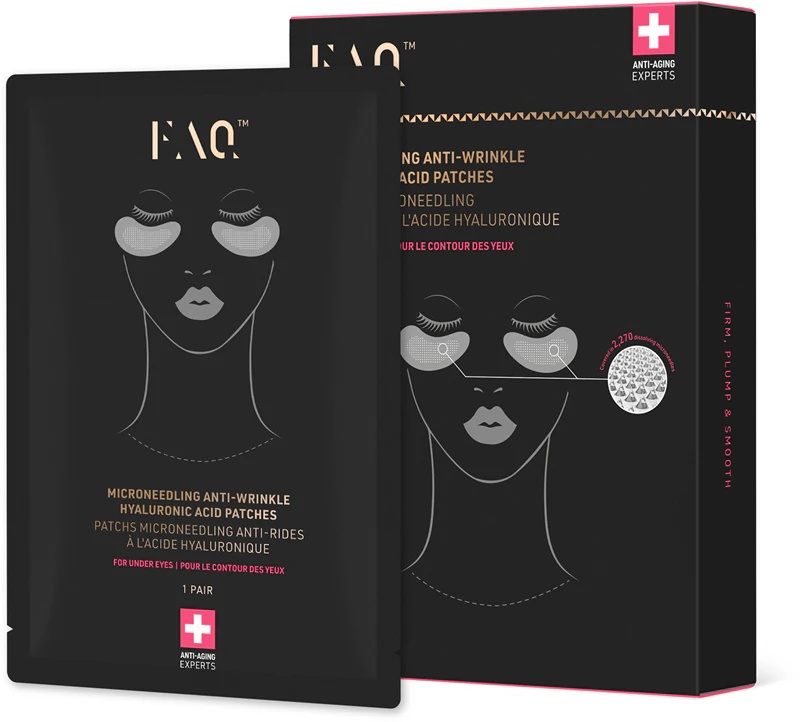 FOREO FAQ™ Микронидлинг фластери против бора за очи са хијалуронском киселином