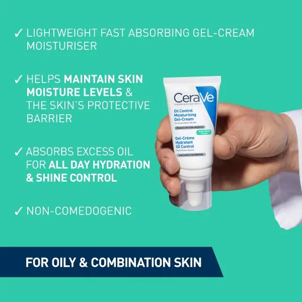 Cremă-gel hidratantă Cerave Oil Control 52 ml