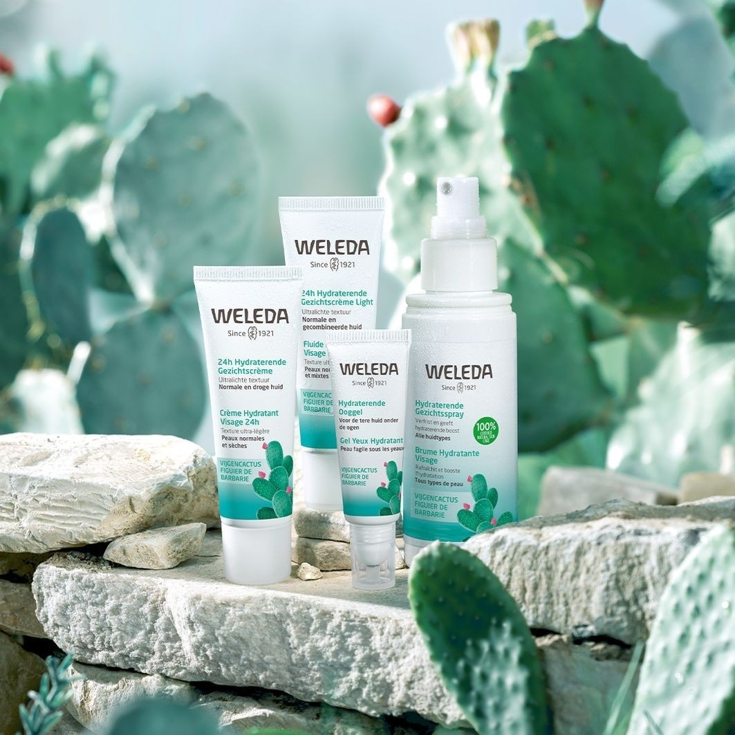 Weleda drėkinamasis veido purškiklis su figų ir kaktusų ekstraktu, 100 ml
