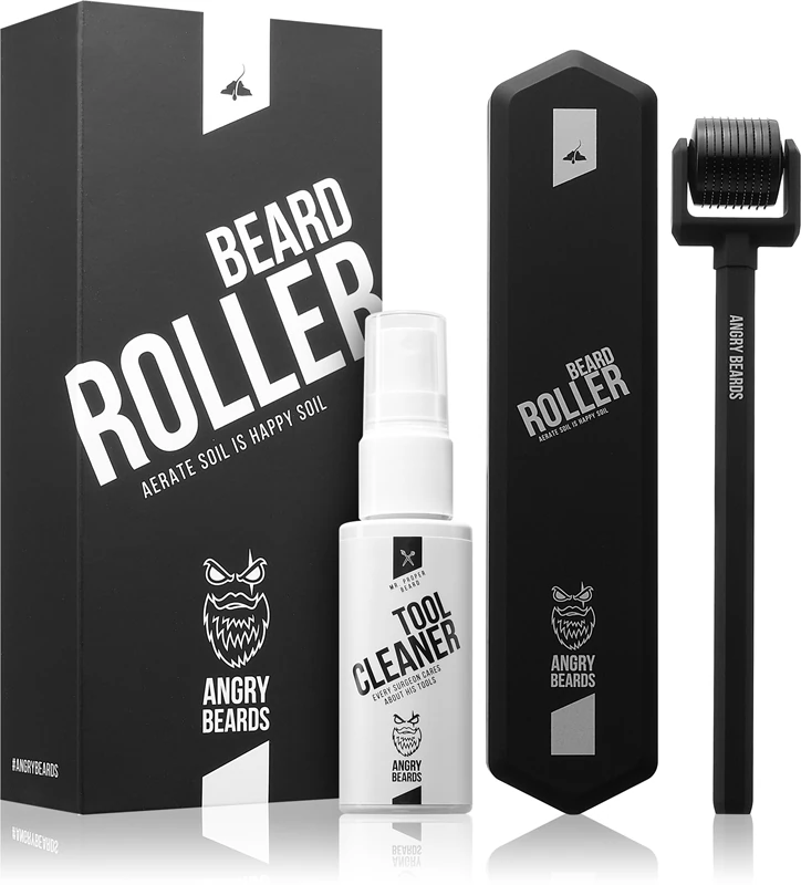 Rolo para barba Angry Beards para crescimento mais rápido da barba