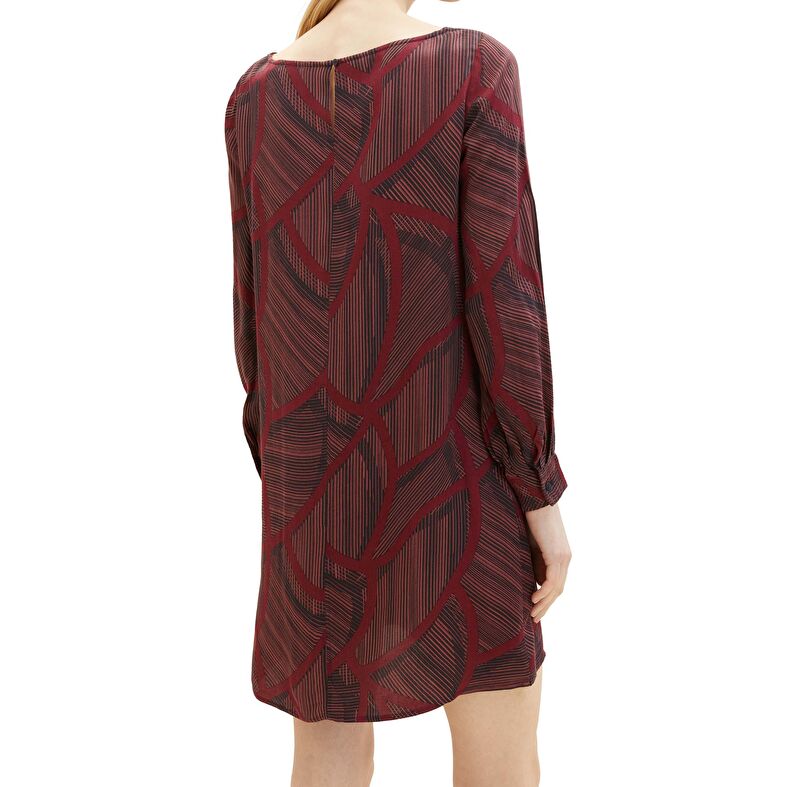  Abito bordeaux da donna
