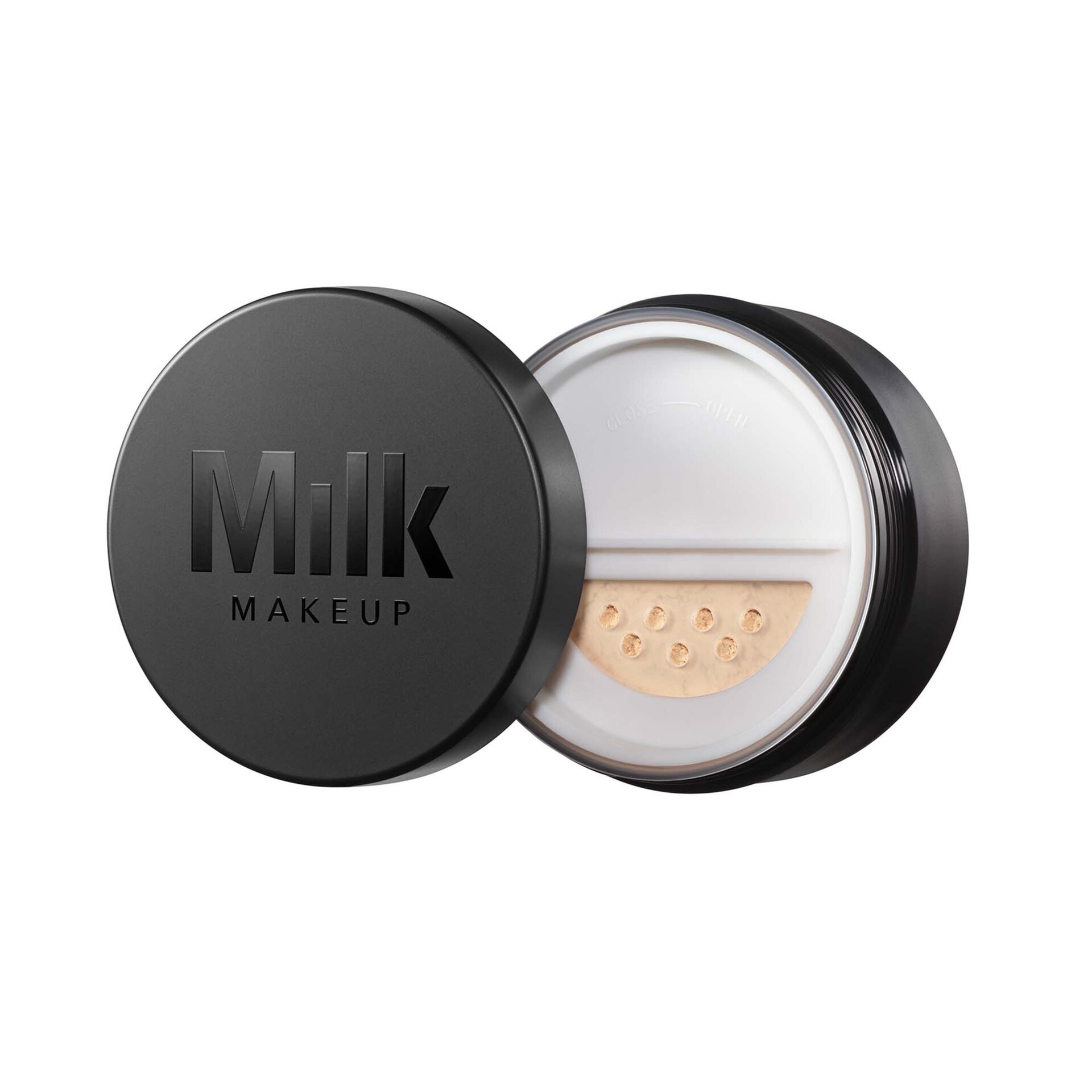 Prozoren fiksirni puder v svetlem mat odtenku Pore Eclipse - MILK Makeup