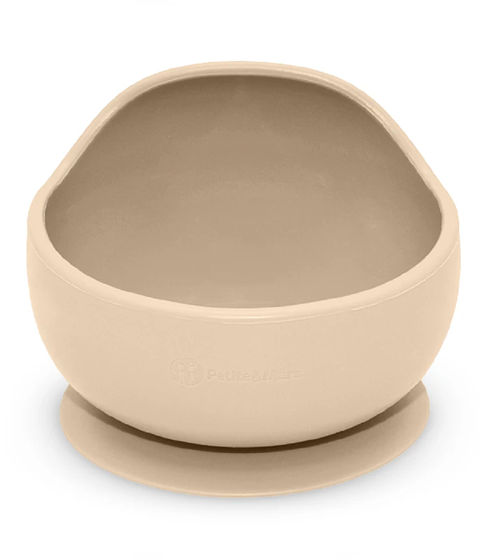 Tigela de silicone Petite&Mars Take&Match com ventosa
