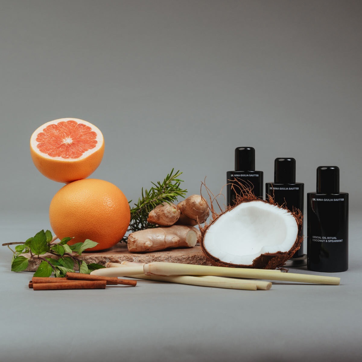 Ústna voda Dr. Nina Giulia Sautter DENTAL OIL RITUAL - SADA - 1 kus