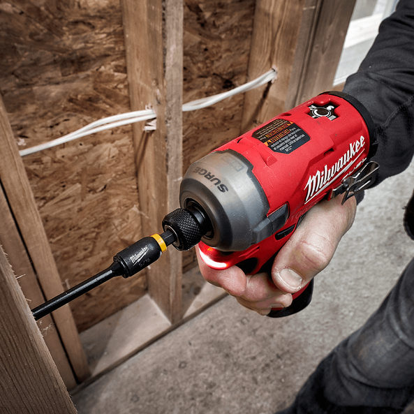 Chave de impacto hidráulica sem escova MILWAUKEE FUEL™ SURGE de 12V com encaixe hexagonal de 1/4