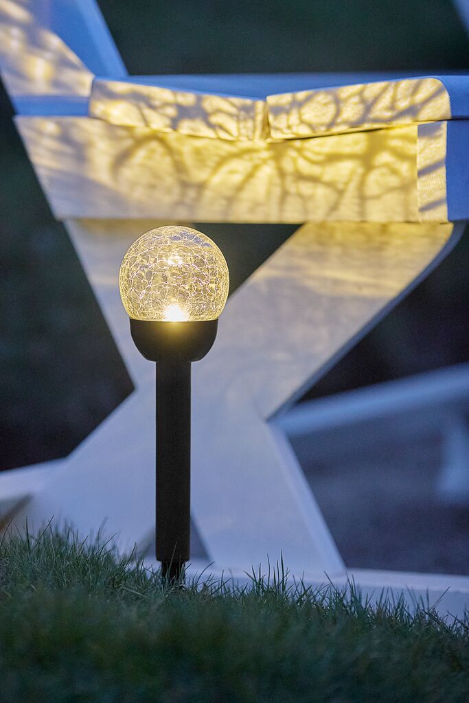 SVARTAND Solarna lampa SVARTAND Ø8xH35cm crna