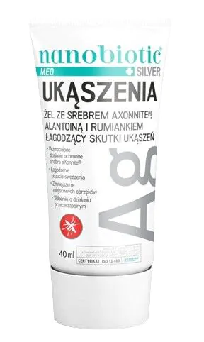 Nanobiotic Med Silver Żel po ukąszeniu