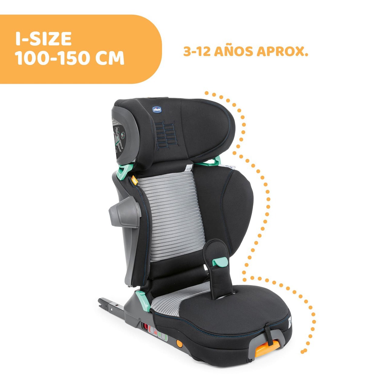 Fold&Go i-Size Air (100-150 cm)