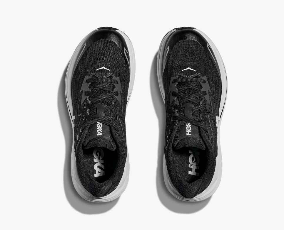 HOKA Clifton 10 Schwarz/Weiß