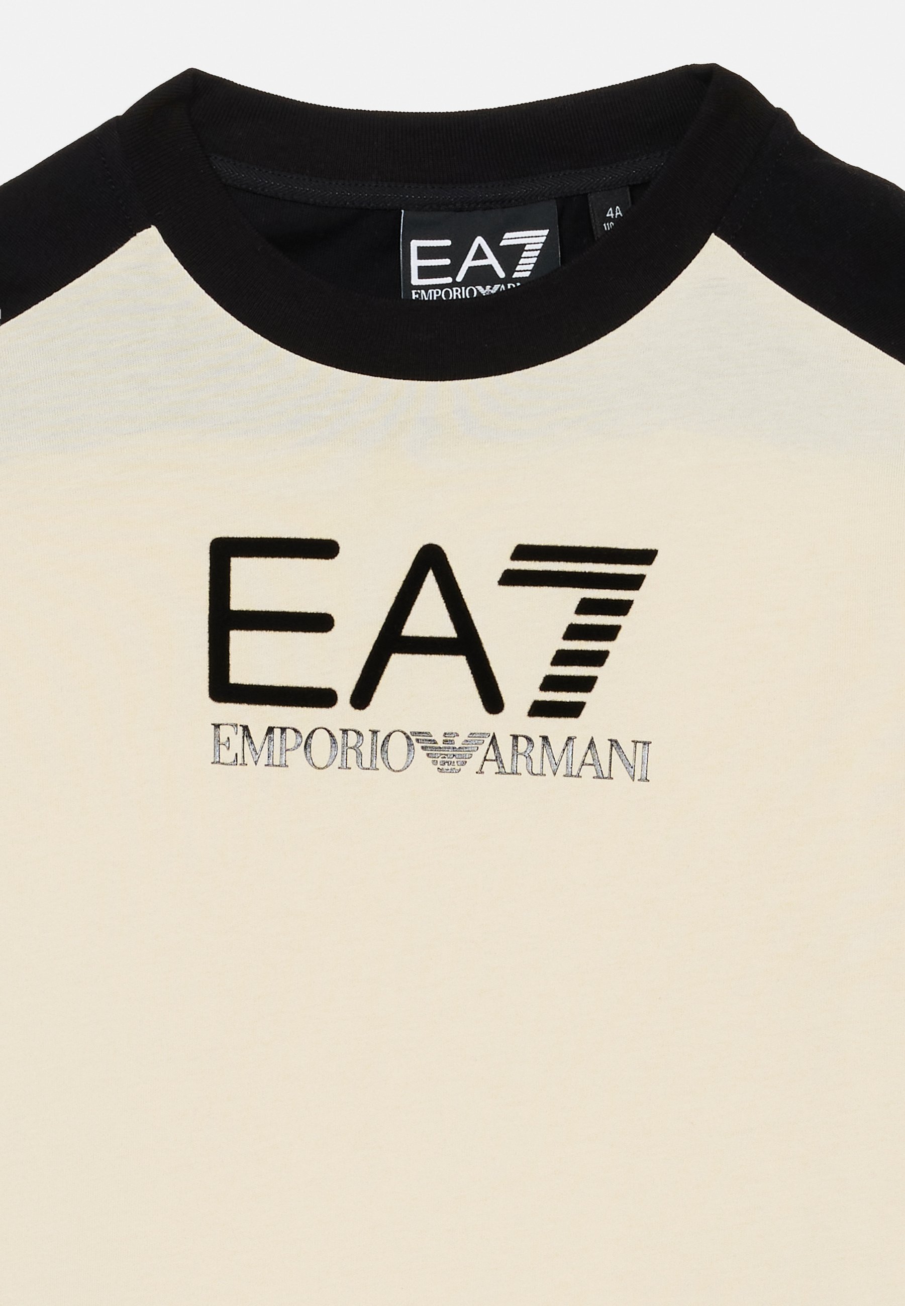 EA7 Emporio Armani UNISEX - T-shirts med print - black