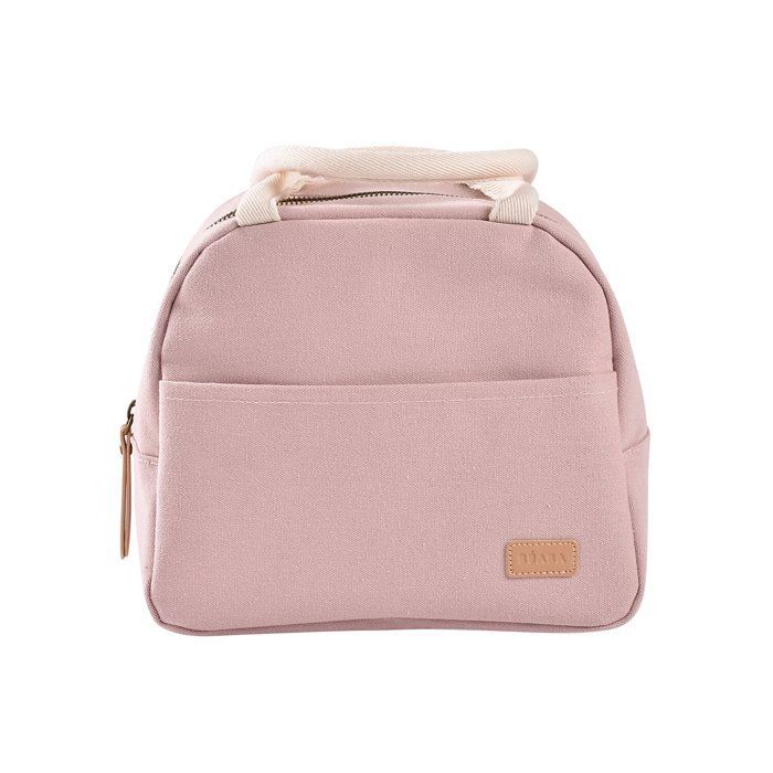 Borsa termica per il pranzo color rosa cipria