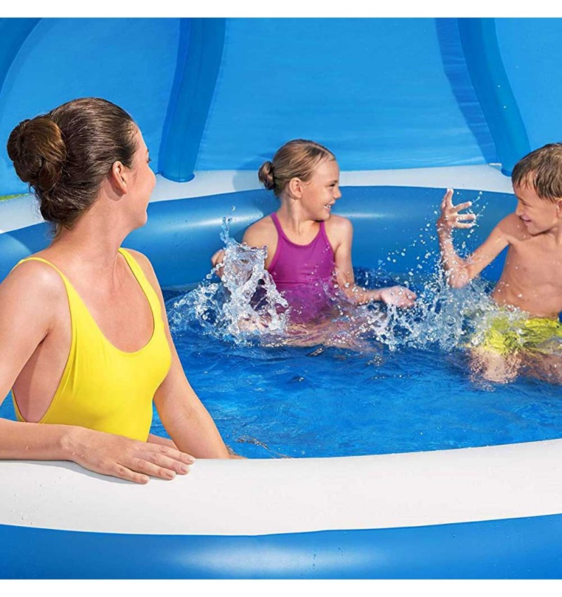 Piscine gonflable familiale Bestway 241x241x140cm 54337