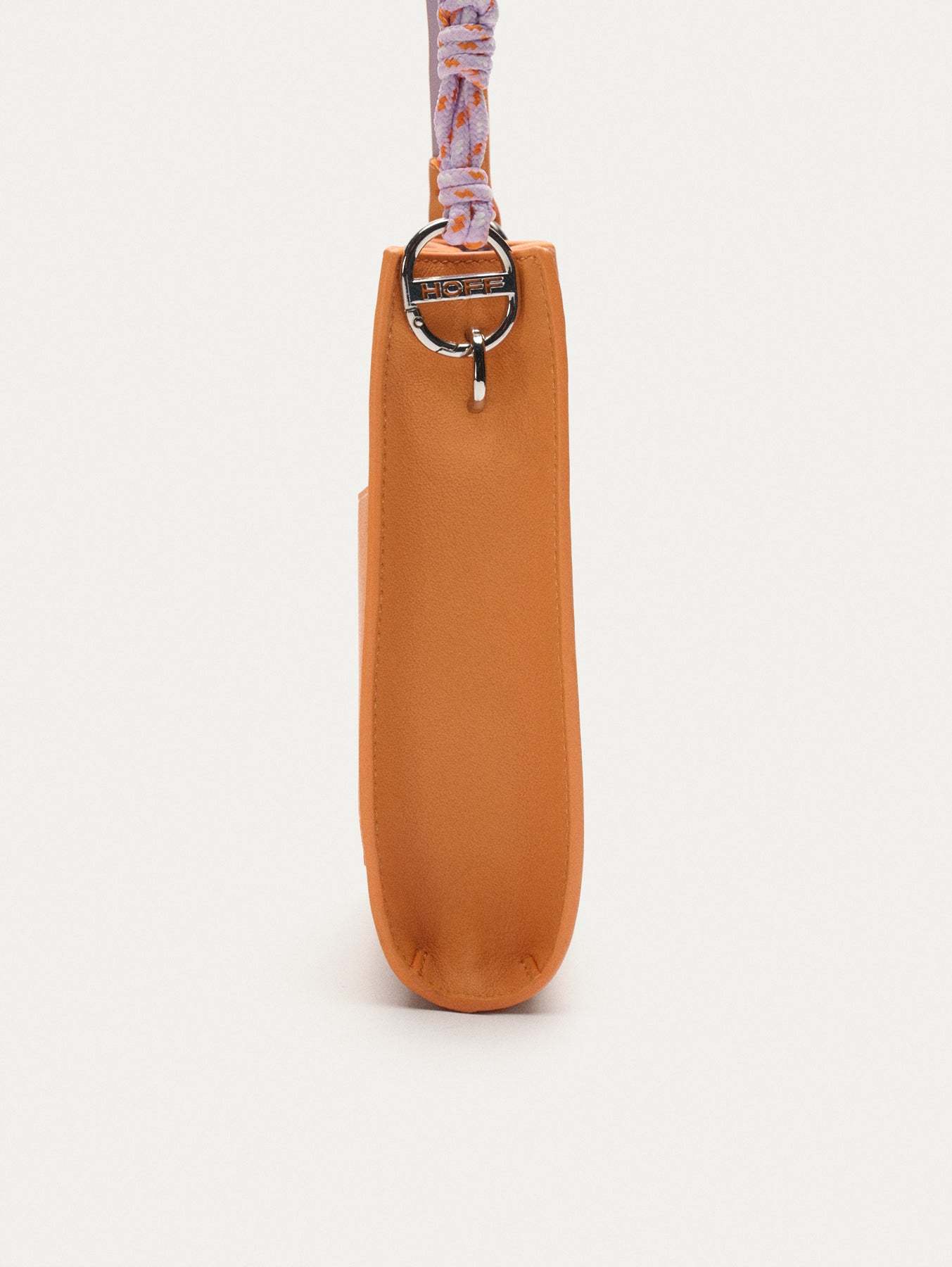 MINI BOLSO CUERDAS PIEL BOOM MELOCOTON