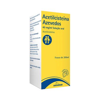 Azevedos Acetylcystein Azevedos Slemlösande medel 200 ml 200 ml