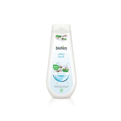 Bioten Bath Foam Cotton Fresh -suihkugeeli puuvillauutteella 750 ml