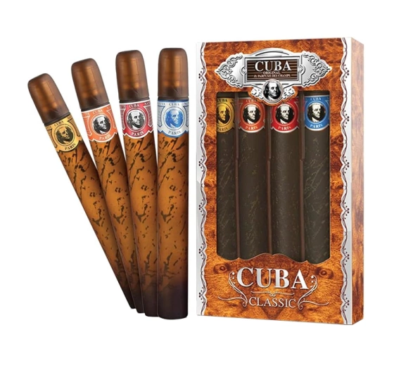 Cuba Classic woda toaletowa spray Blue 35 ml   Gold 35 ml   Red 35 ml   Orange 35 ml