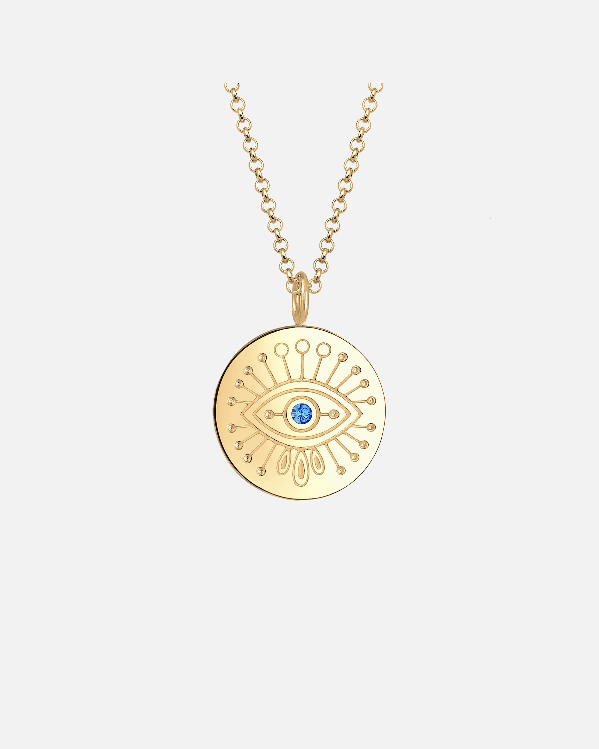 Elli Femme L´Oeil du Mal Evil Eye avec Cristal en Argent Sterling 925