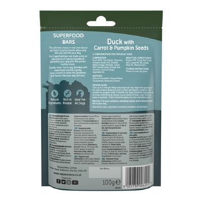 Natures Menu Country Hunter Superfood szeletek kacsával