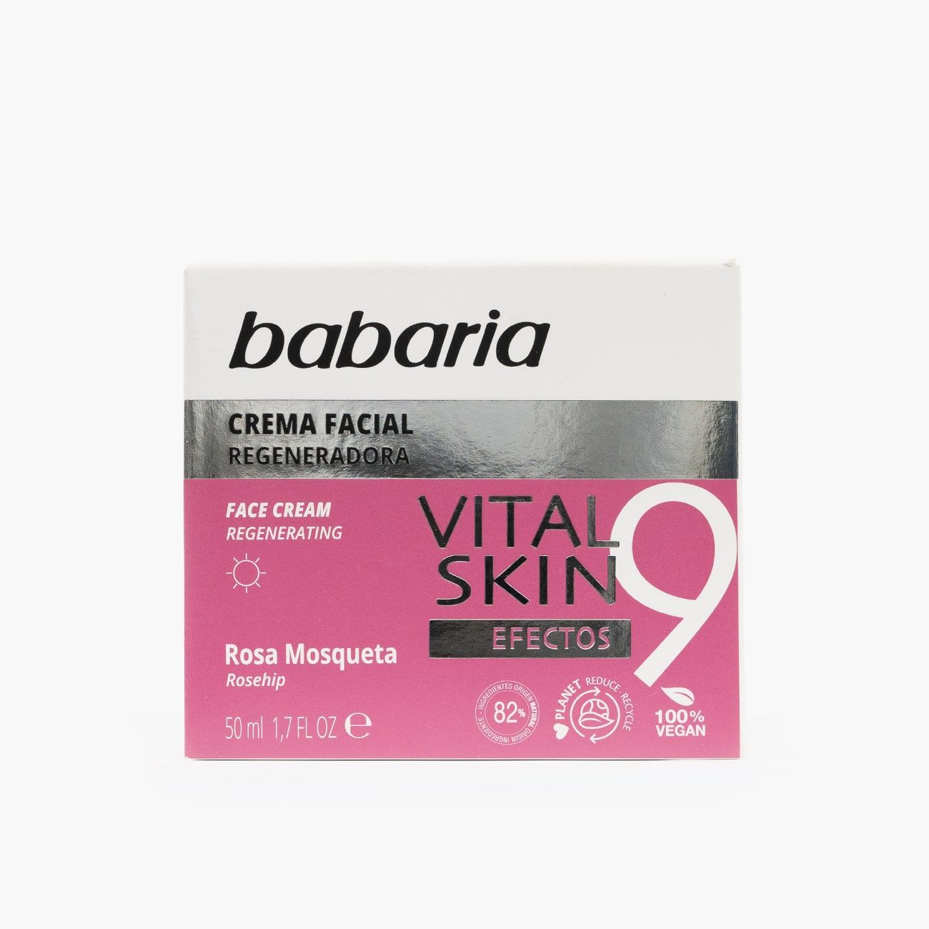 „Vital Skin Regenerating Facial Cream“ 9 efektai Kremai nuo raukšlių ir senėjimo