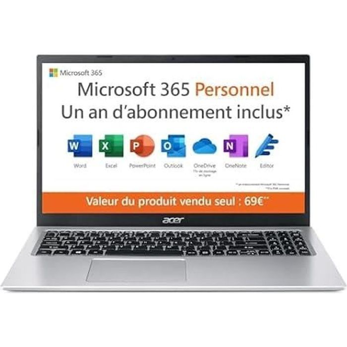 Acer Aspire 1 A115-32-C3AK 15.6