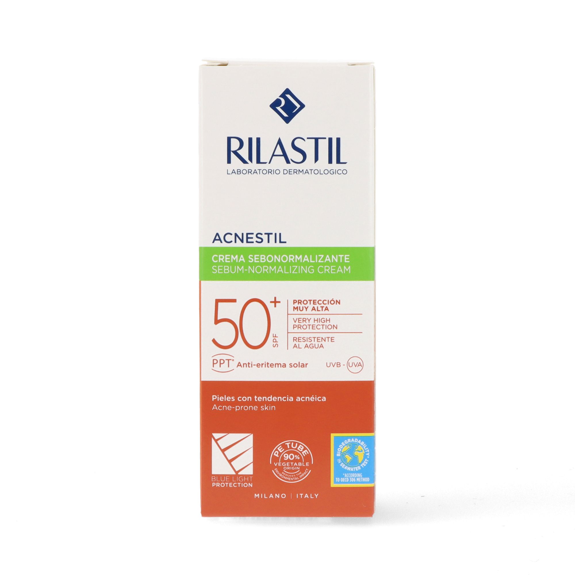 Acnestil Sebum-Regulating Sun System 50 Ochrana tváre