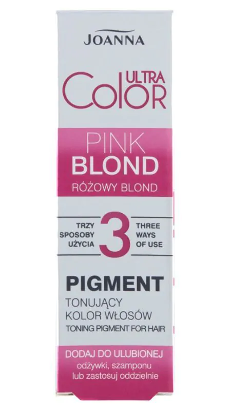 Joanna Ultra Color Pigment Tonujący Różowy Blond