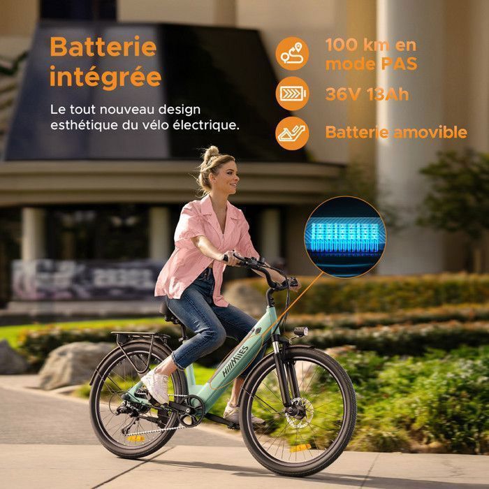 HILLMILES Milecity 1 - Vélo Électrique 26
