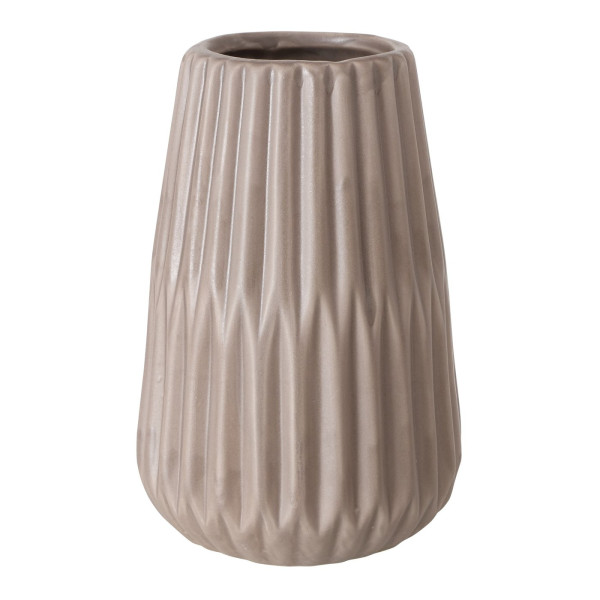 Ceramiczny wazon z tłoczonym wzorem ESKO, 18 cm