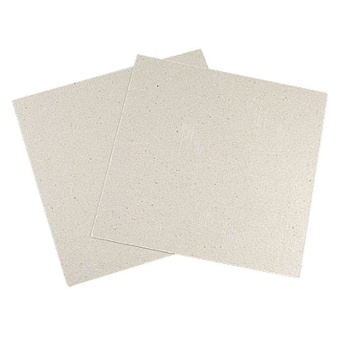 SOURCING MAP 2 unidades de folhas de isolamento de mica, 12 x 12 cm, para fornos de micro-ondas